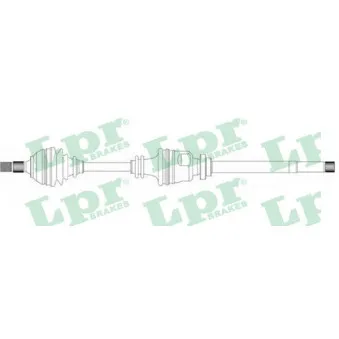 Arbre de transmission LPR DS16058