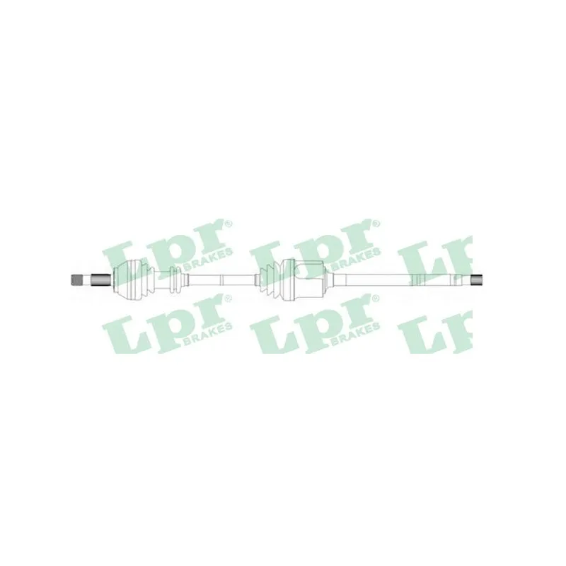 Arbre de transmission LPR DS16062
