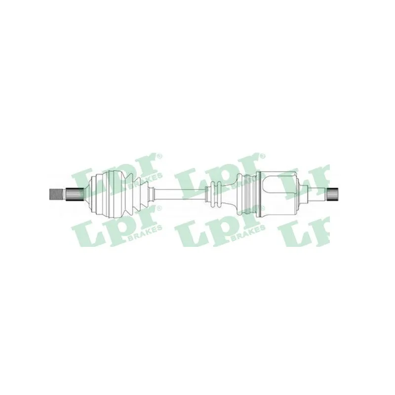 Arbre de transmission LPR DS16068