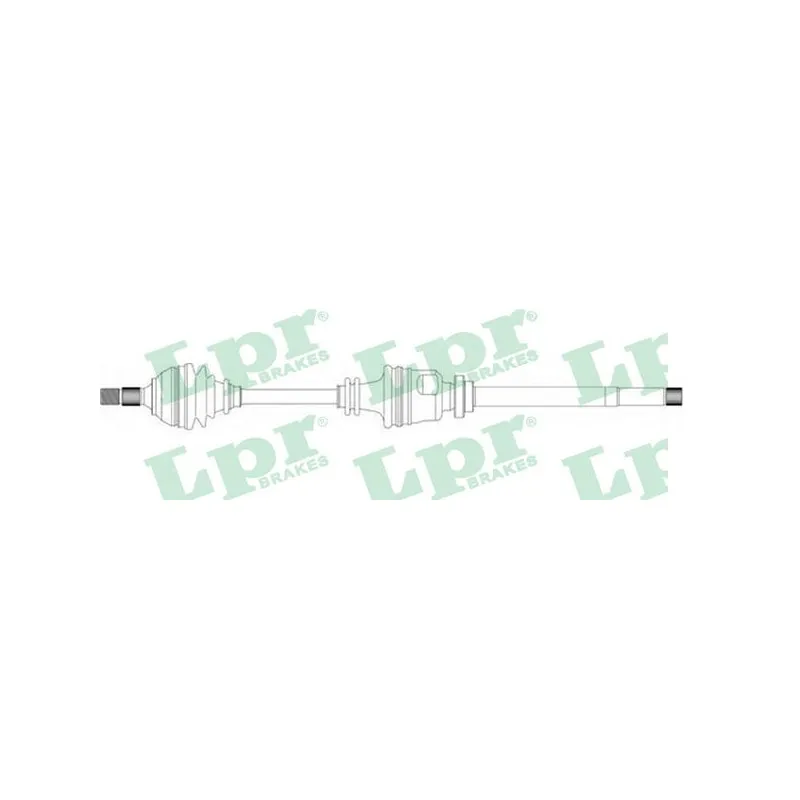 Arbre de transmission LPR DS16078