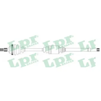 Arbre de transmission LPR DS16083