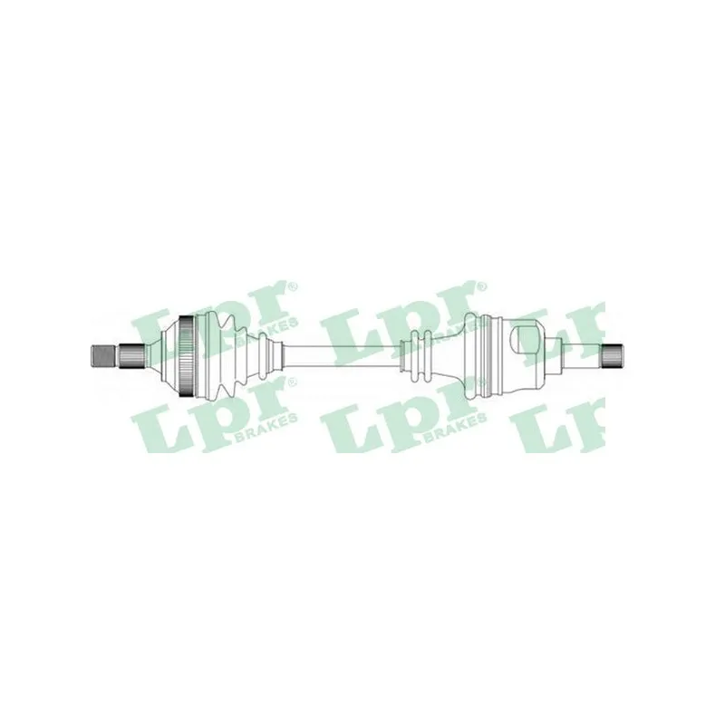 Arbre de transmission LPR DS16084