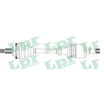 Arbre de transmission LPR DS16088