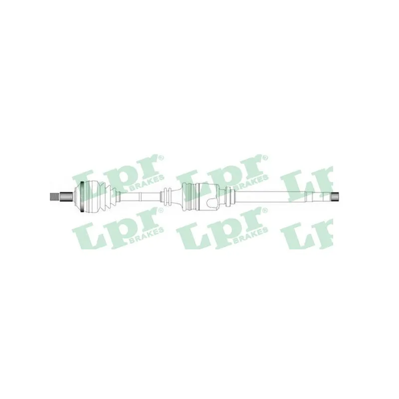 Arbre de transmission LPR DS16089