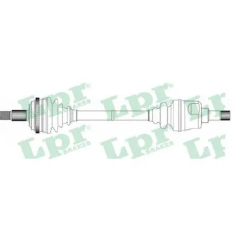 Arbre de transmission LPR DS16092
