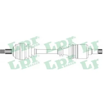 Arbre de transmission LPR DS16094