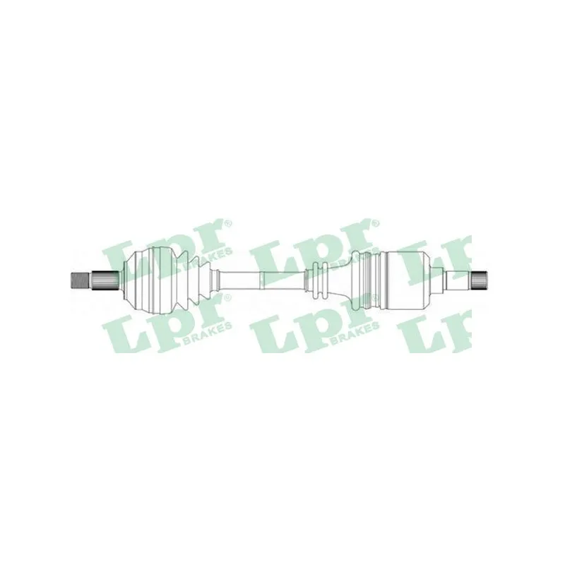 Arbre de transmission LPR DS16094