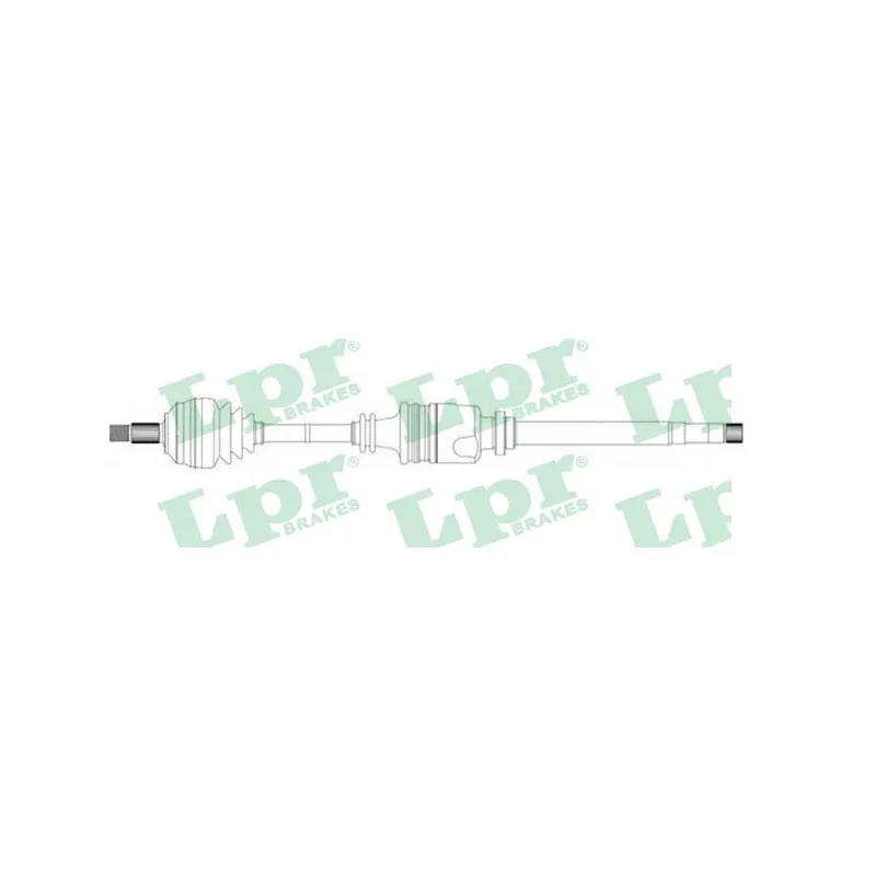 Arbre de transmission LPR DS16095