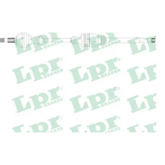 Arbre de transmission LPR DS16097