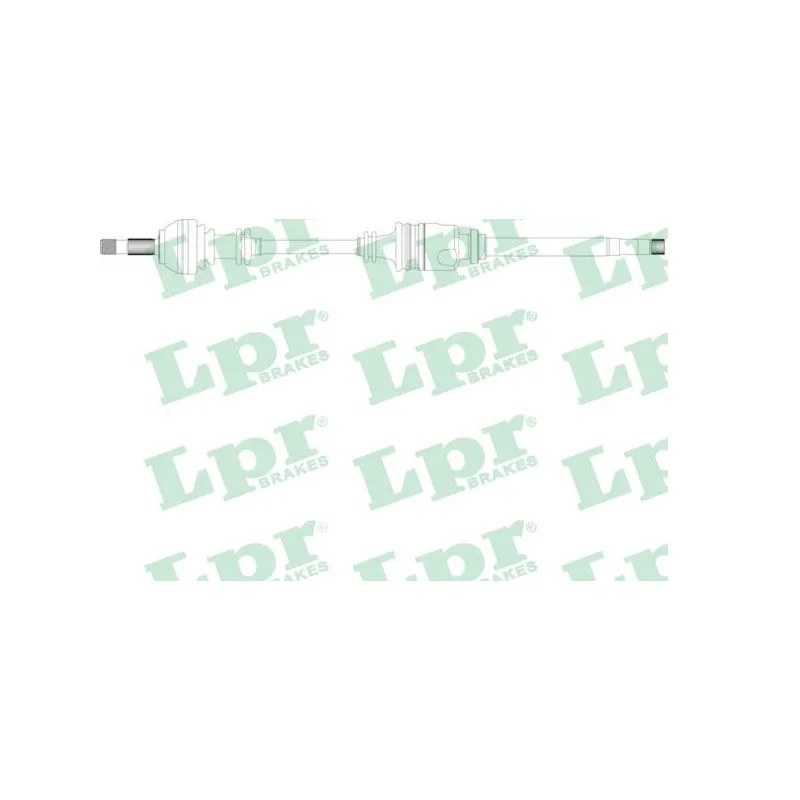 Arbre de transmission LPR DS16097