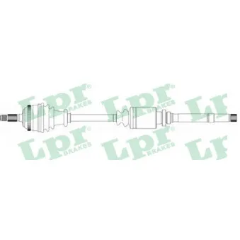 Arbre de transmission LPR DS16113