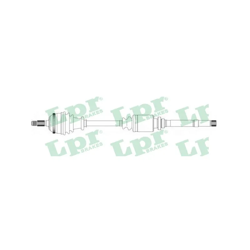 Arbre de transmission LPR DS16113