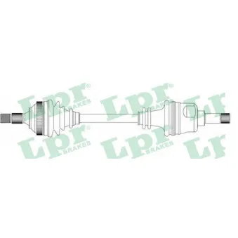 Arbre de transmission LPR DS16114