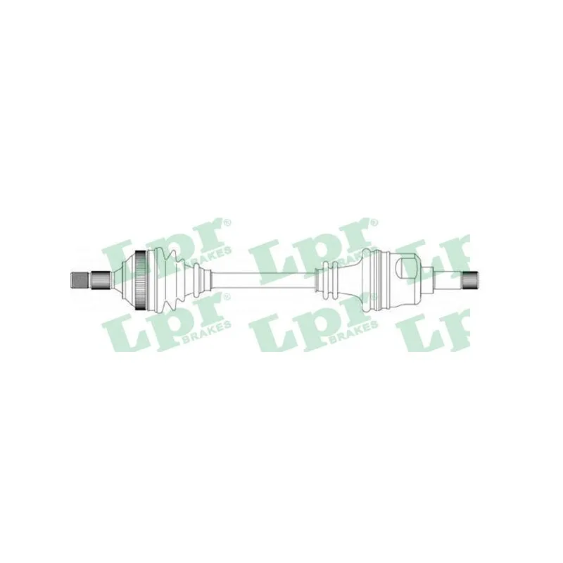 Arbre de transmission LPR DS16114