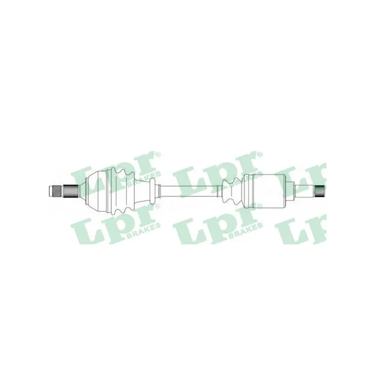 Arbre de transmission LPR DS16126