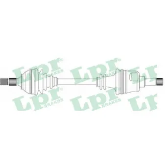 Arbre de transmission LPR DS16134
