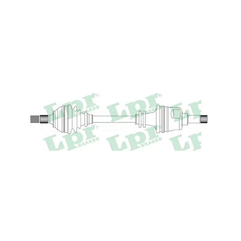 Arbre de transmission LPR DS16134