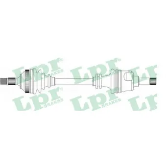 Arbre de transmission LPR DS16135