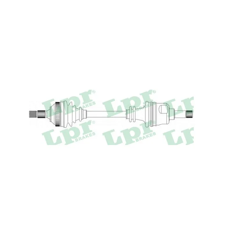 Arbre de transmission LPR DS16135