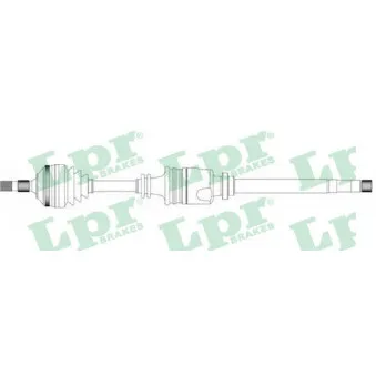 Arbre de transmission LPR DS16143