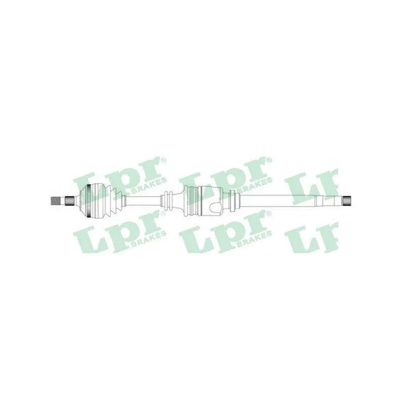 Arbre de transmission LPR DS16143