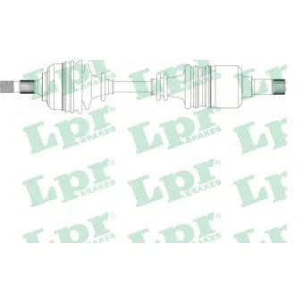 Arbre de transmission LPR DS16150