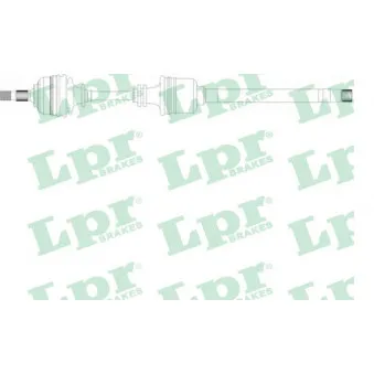 Arbre de transmission LPR DS16151
