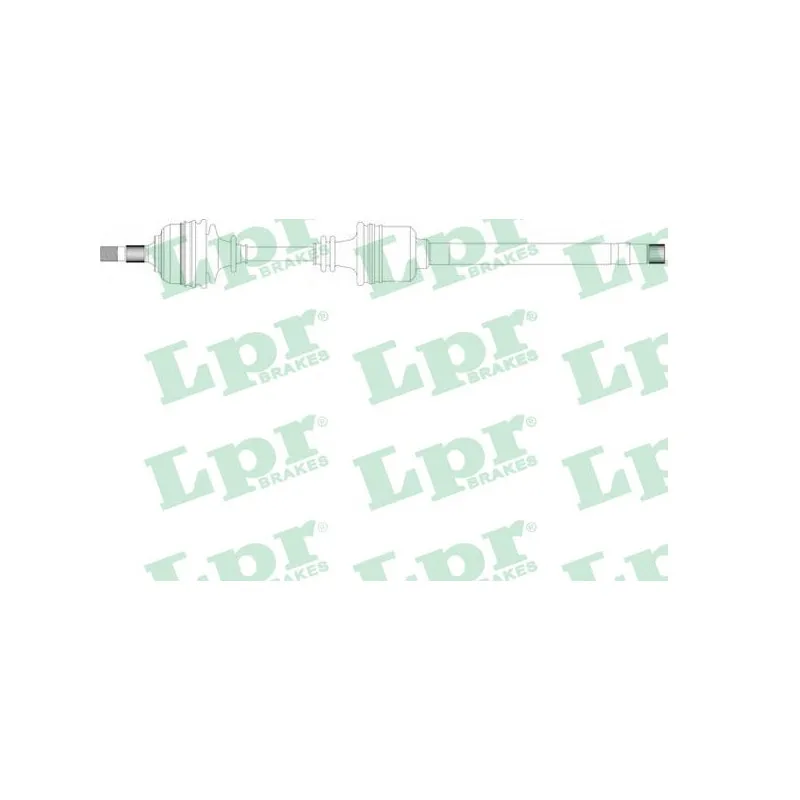 Arbre de transmission LPR DS16151
