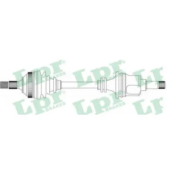 Arbre de transmission LPR DS16156
