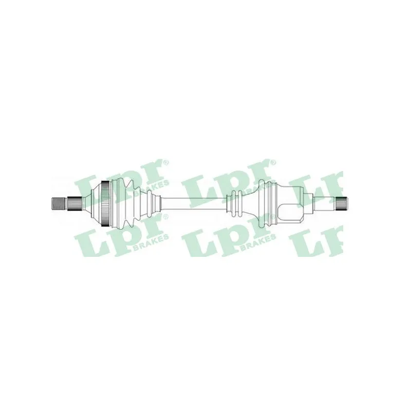 Arbre de transmission LPR DS16156