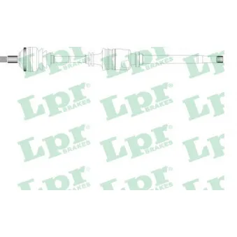 Arbre de transmission LPR DS16164