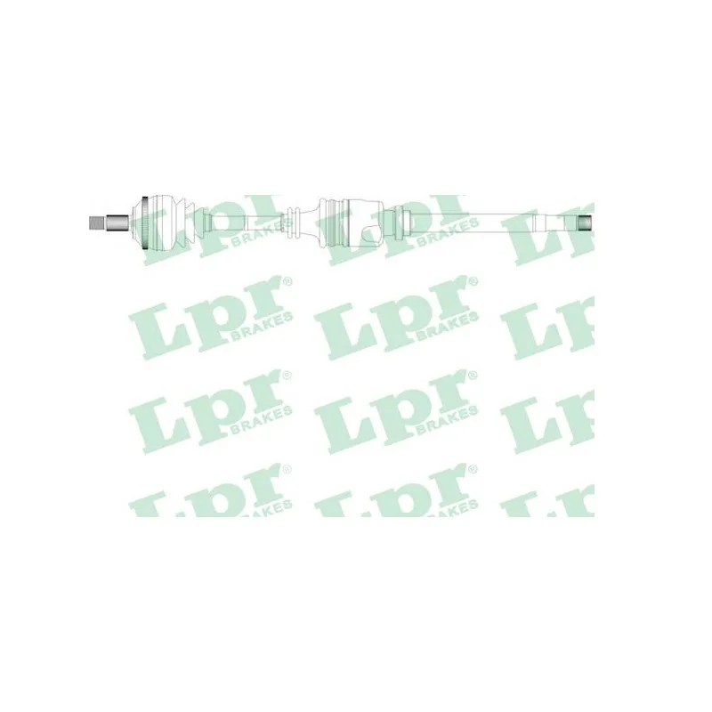 Arbre de transmission LPR DS16164