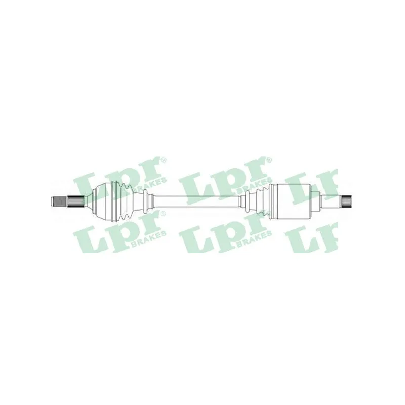 Arbre de transmission LPR DS16175