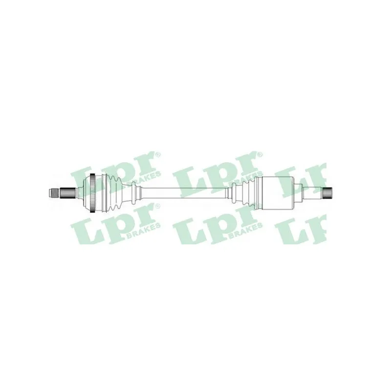 Arbre de transmission LPR DS16177