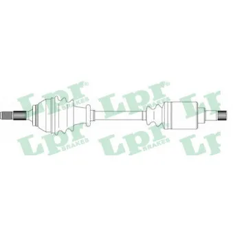 Arbre de transmission LPR DS16179
