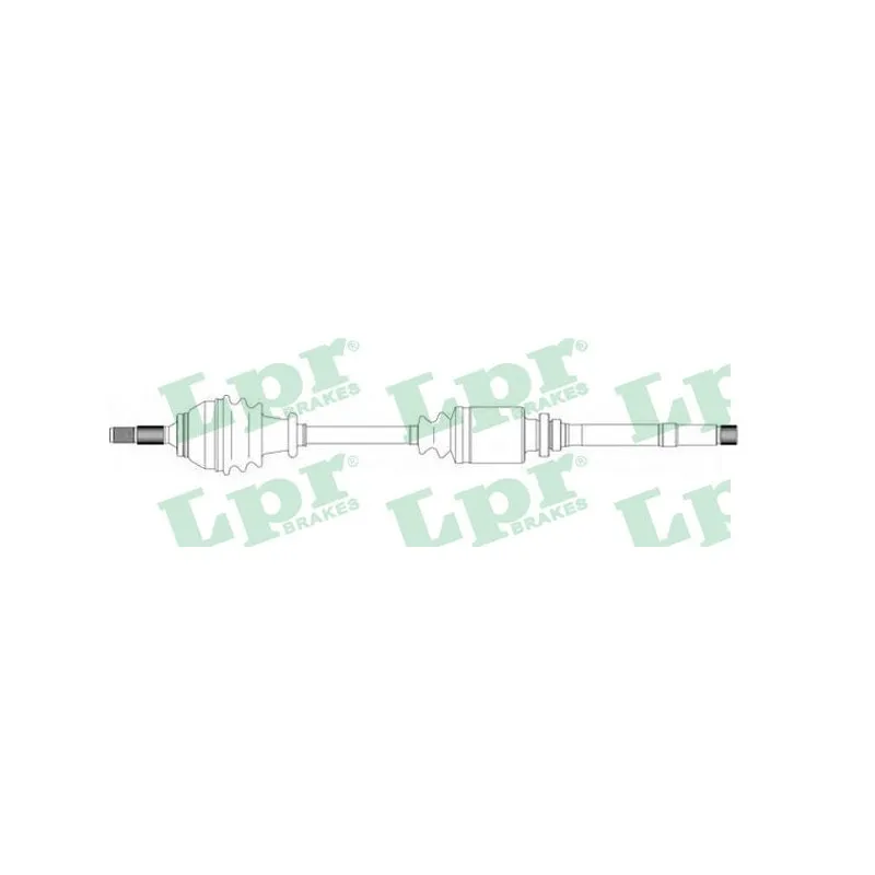 Arbre de transmission LPR DS16180
