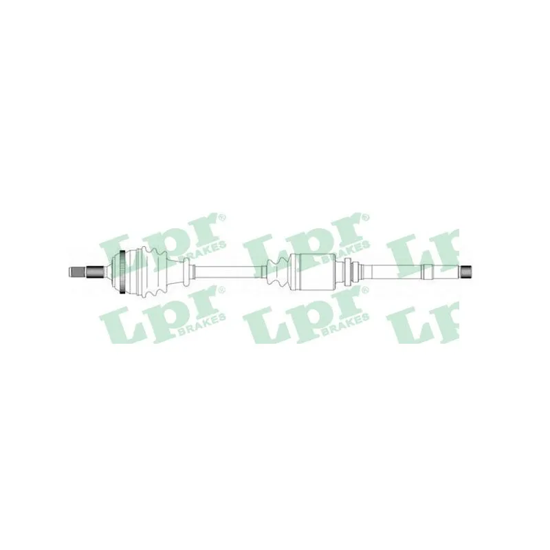 Arbre de transmission LPR DS16182
