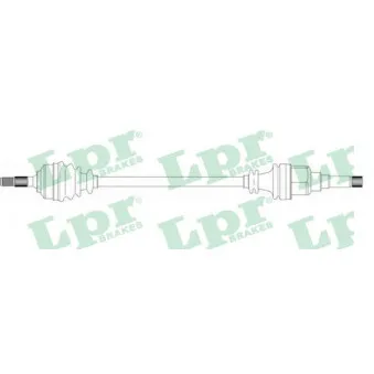 Arbre de transmission LPR DS16192