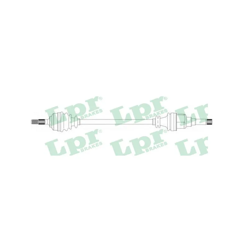 Arbre de transmission LPR DS16192