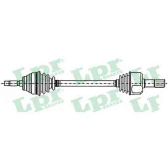 Arbre de transmission LPR