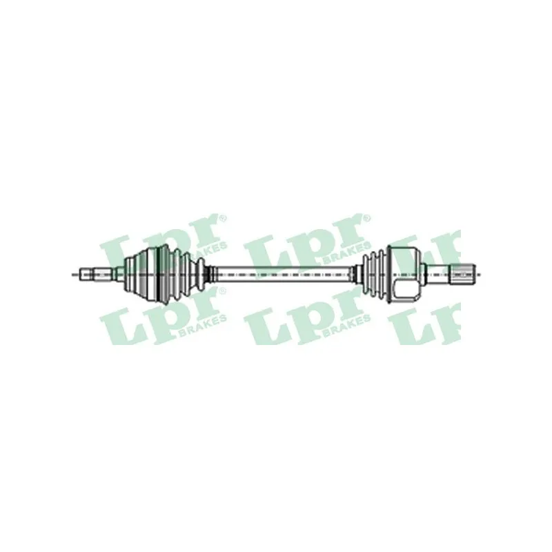 Arbre de transmission LPR DS16217