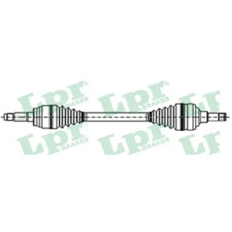 Arbre de transmission LPR DS19011