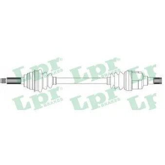 Arbre de transmission LPR DS19012