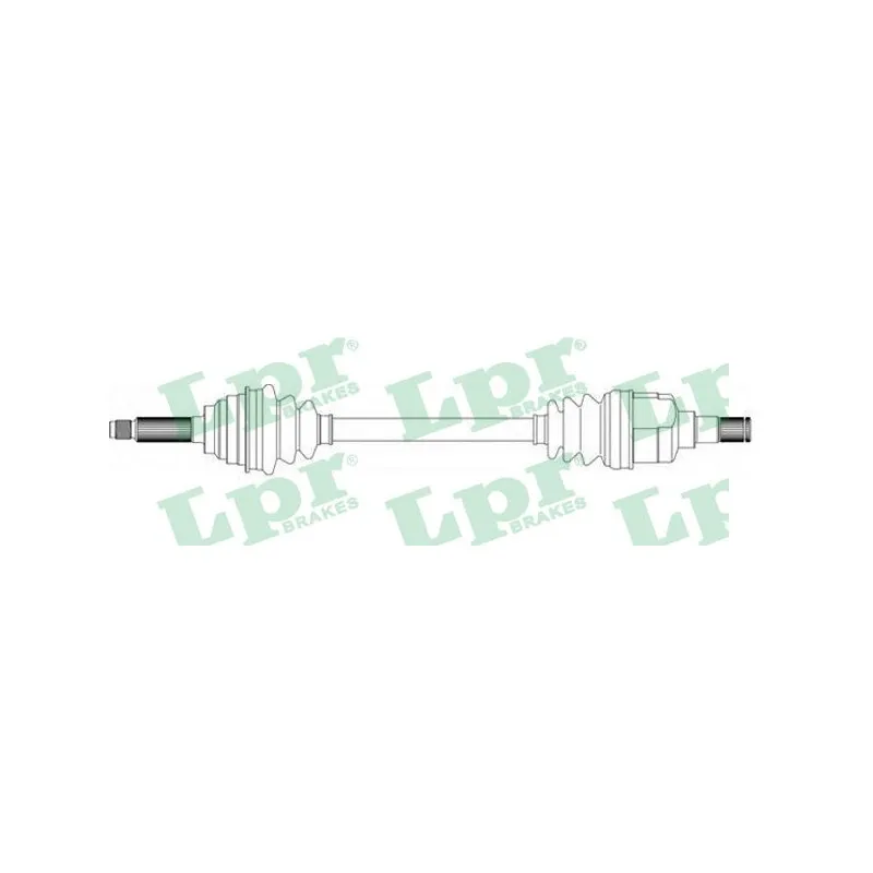 Arbre de transmission LPR DS19012