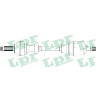 Arbre de transmission LPR DS20007