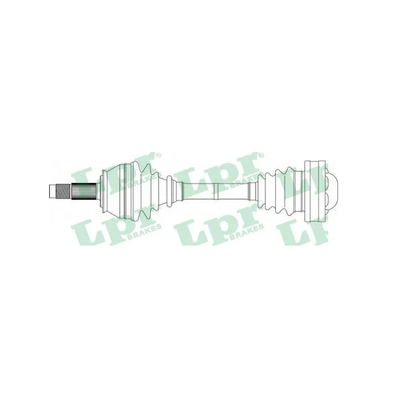 Arbre de transmission LPR DS20025