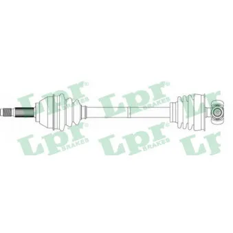 Arbre de transmission LPR DS20026
