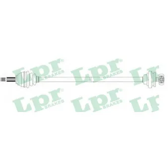 Arbre de transmission LPR DS20040