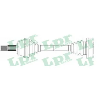 Arbre de transmission LPR DS20054
