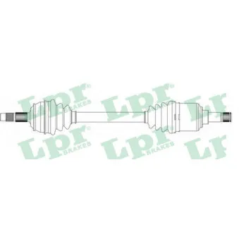 Arbre de transmission LPR DS20055